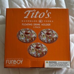 Tito's Floating Drink Holder 3 Pack